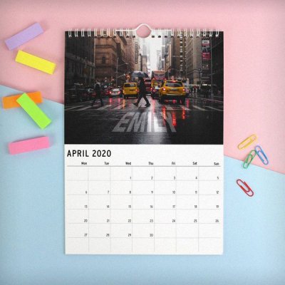 (image for) Personalised A4 New York Calendar