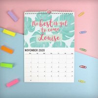 (image for) Personalised A4 Motivational Quotes Calendar