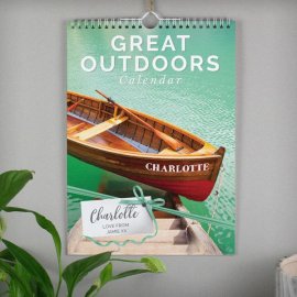 (image for) Personalised A4 Great Outdoors Calendar