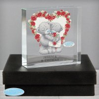 (image for) Personalised Me to You Valentine Large Crystal Token