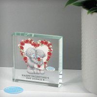 (image for) Personalised Me to You Valentine Large Crystal Token