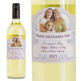 (image for) Personalised Mothers Day Gift Wine 70cl