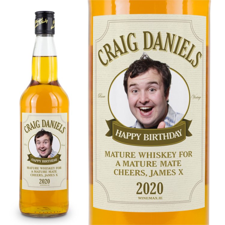 (image for) 21st Birthday Present Personalised Whiskey - Click Image to Close