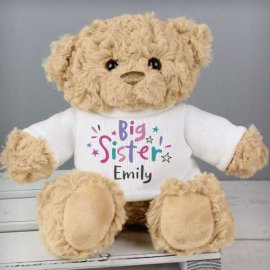 (image for) Personalised Big Sister Teddy Bear