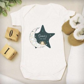 (image for) Personalised 1st Eid 0-3 Months Baby Vest