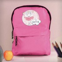 (image for) Personalised Fairy Pink Backpack
