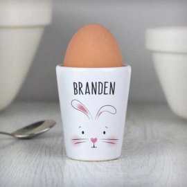 (image for) Personalised Bunny Features Egg Cup