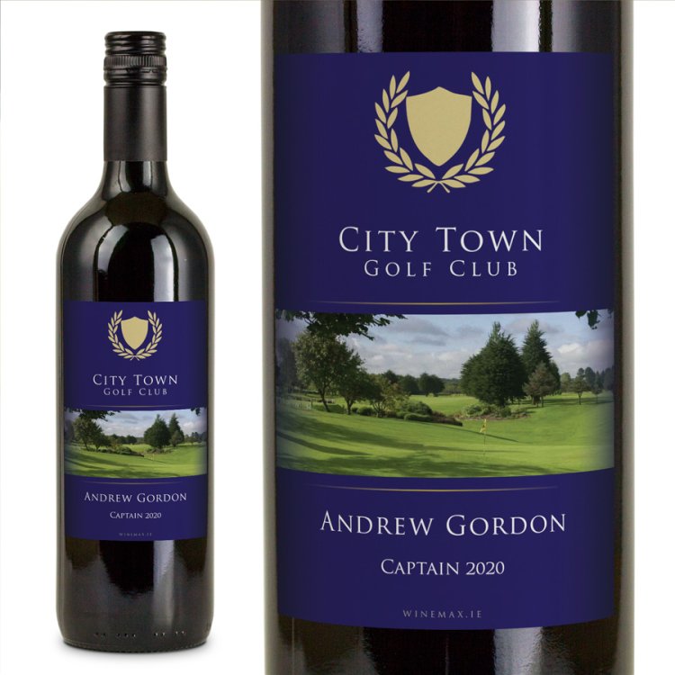 (image for) Case of 6 GAA Club Personalised Red Wine - Click Image to Close