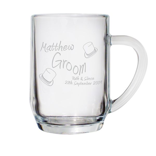(image for) Personalised Elegance Tankard - Click Image to Close