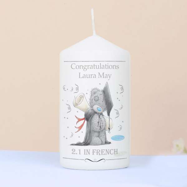 (image for) Personalised Me to You Graduation Candle - Click Image to Close