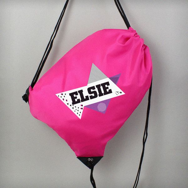 Modal Additional Images for Personalised Dance Pink Kit Bag