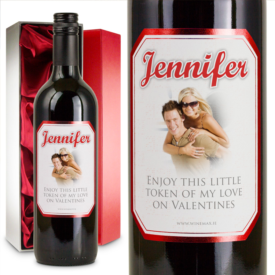 (image for) Romantic Wine Gift Valentines & Gift Box - Click Image to Close