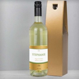 (image for) Personalised Gold Label White Wine