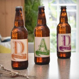 (image for) Personalised Dad Pack of 3 Beer