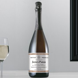 (image for) Personalised Contemporary Label Prosecco