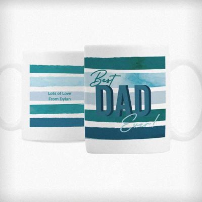(image for) Personalised Best Dad Ever Mug