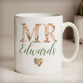 (image for) Personalised Mr Autumnal Mug