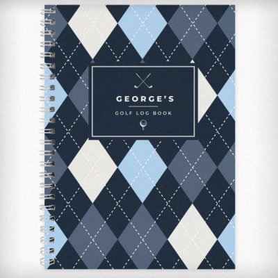 (image for) Personalised A5 Golf Log Book