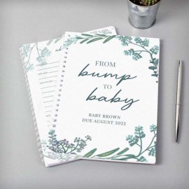 (image for) Personalised Pregnancy A5 Journal