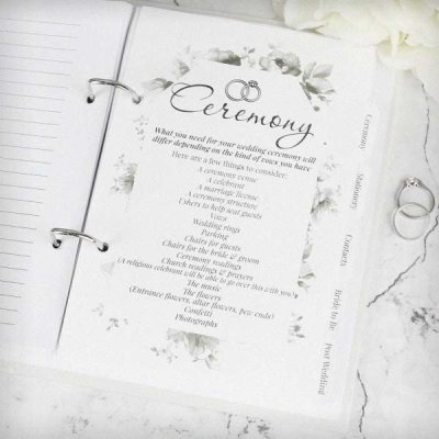 (image for) Personalised Autumnal Wedding Planner