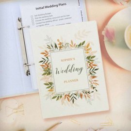 (image for) Personalised Autumnal Wedding Planner