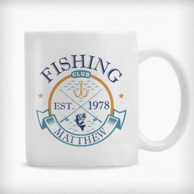 (image for) Personalised Fishing Club Mug