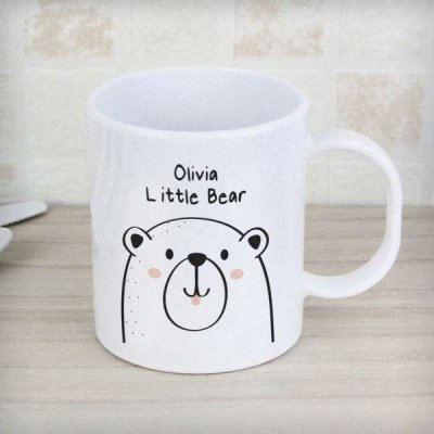 (image for) Personalised Little Bear Plastic Mug