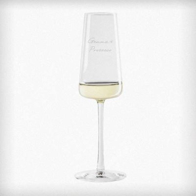 (image for) Personalised Free Text Power Champagne Flute