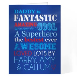 (image for) Personalised He Is...Card