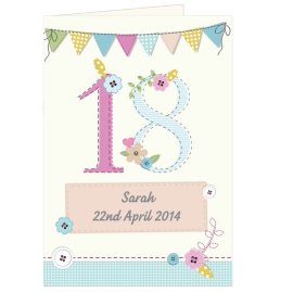 (image for) Personalised Birthday Craft Card