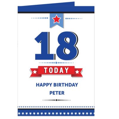 Personalised Birthday Star Card (image for) Personalised Birthday Star Card