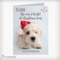 (image for) Personalised Rachael Hale Terrier Christmas Card