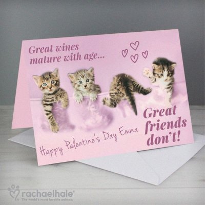 (image for) Personalised Rachael Hale 'Great Friends' Card