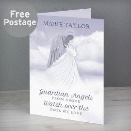 (image for) Personalised Guardian Angel Card
