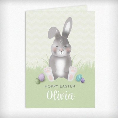(image for) Personalised Easter Bunny Card