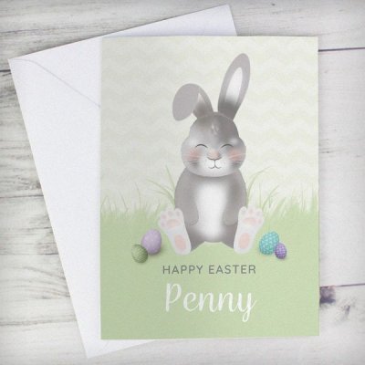 (image for) Personalised Easter Bunny Card