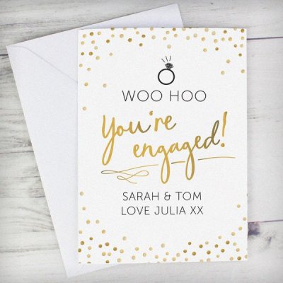 (image for) Personalised Engagement Card