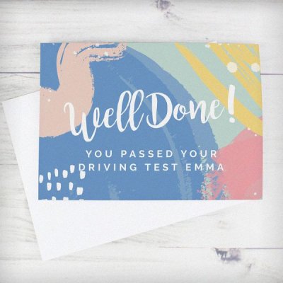 (image for) Personalised Well Done! Card