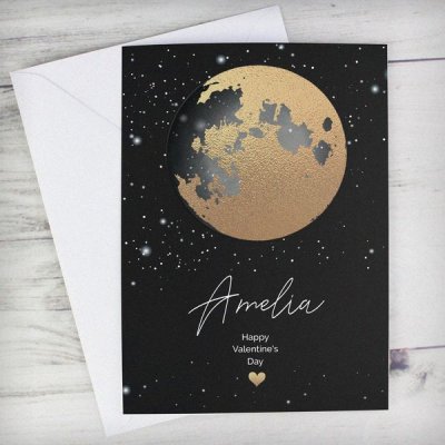 (image for) Personalised You Are My Sun My Moon Card