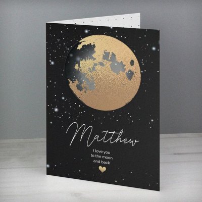 (image for) Personalised You Are My Sun My Moon Card