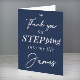 (image for) Personalised Stepdad Card