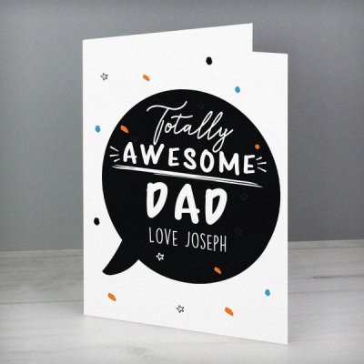 (image for) Personalised Totally Awesome Card