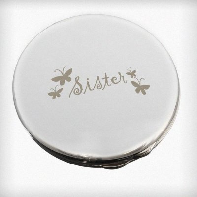 (image for) Sister Round Compact Mirror