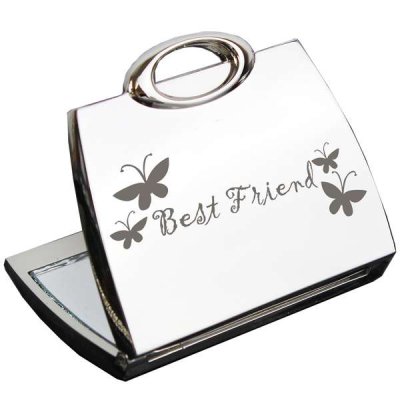 (image for) Best Friend Handbag Compact Mirror