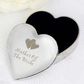 (image for) Mother Of Bride Heart Trinket Box