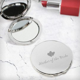 (image for) Mother of Bride Round Compact Mirror