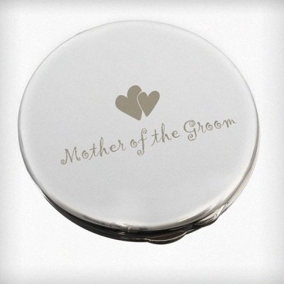 (image for) Mother of Groom Round Compact Mirror