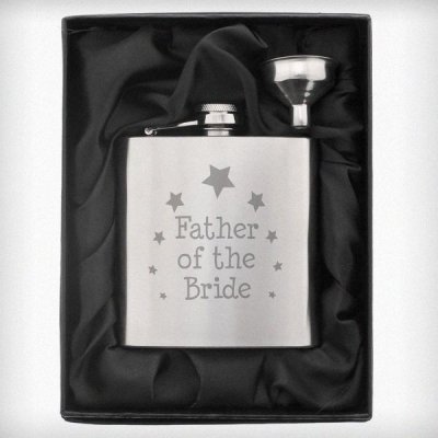 (image for) Father of the Bride Hip Flask