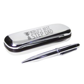 (image for) World's Best Step Dad Pen & Box