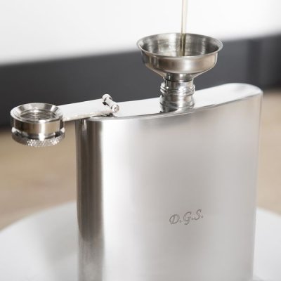 (image for) Personalised Boxed Stainless Steel Hip Flask
